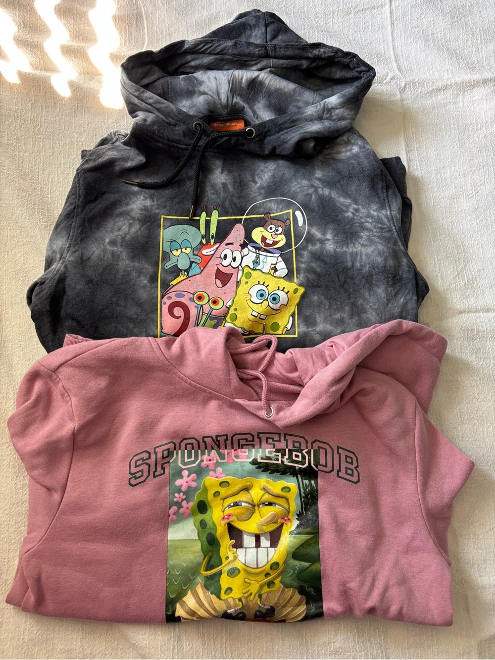 SpongeBob Squarepants Graphic Hoodies Set